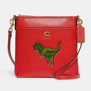 NEW Coach Kitt Messenger Crossbody With Rexy Online Limited Edition